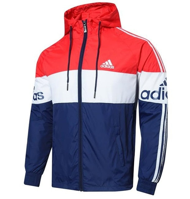 2020 New Running Jacket Men Sports Hooded Autumn Outdoor Hiking Gym Jogging Sports Coats Quick Dry Windbreaker Jackets