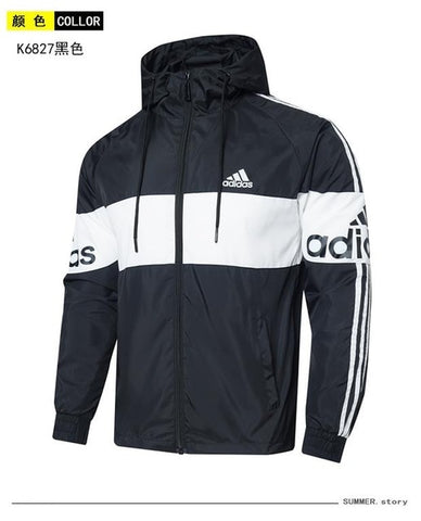 2020 New Running Jacket Men Sports Hooded Autumn Outdoor Hiking Gym Jogging Sports Coats Quick Dry Windbreaker Jackets