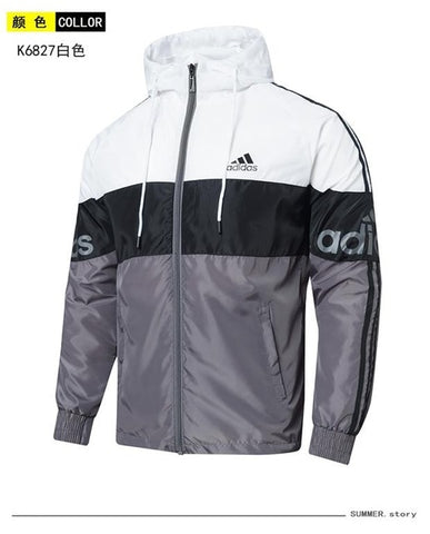 2020 New Running Jacket Men Sports Hooded Autumn Outdoor Hiking Gym Jogging Sports Coats Quick Dry Windbreaker Jackets