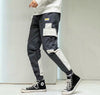 Streetwear Men's Multi Pockets Cargo Harem Pants Hip Hop Casual Male Track Pants Joggers Trousers Fashion Harajuku Men Pants